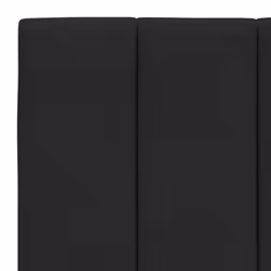 VidaXL 374657 tête de lit et pied de lit Noir - Vue supplémentaire 8