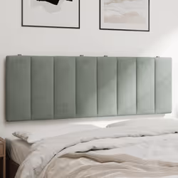 VidaXL 374661 tête de lit et pied de lit Gris clair