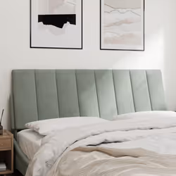 VidaXL 374661 tête de lit et pied de lit Gris clair