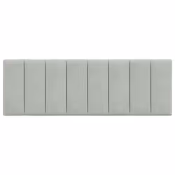VidaXL 374661 tête de lit et pied de lit Gris clair - Vue supplémentaire 5