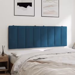VidaXL 374665 tête de lit et pied de lit Bleu - Vue supplémentaire 4