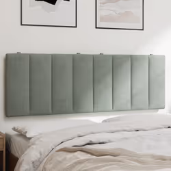 VidaXL 374669 tête de lit et pied de lit Gris clair