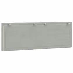 VidaXL 374669 tête de lit et pied de lit Gris clair - Vue supplémentaire 7