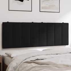 VidaXL 374671 tête de lit et pied de lit Noir