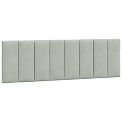 VidaXL 374675 tête de lit et pied de lit Gris clair