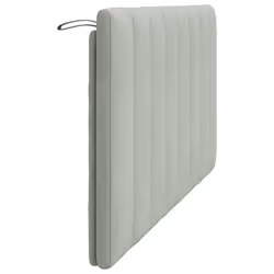 VidaXL 374675 tête de lit et pied de lit Gris clair - Vue supplémentaire 6