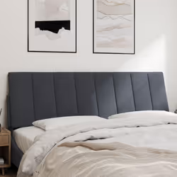 VidaXL 374676 tête de lit et pied de lit Gris foncé