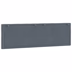 VidaXL 374676 tête de lit et pied de lit Gris foncé - Vue supplémentaire 7