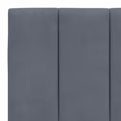 VidaXL 374676 tête de lit et pied de lit Gris foncé - Vue supplémentaire 8