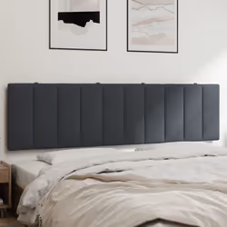 VidaXL 374682 tête de lit et pied de lit Gris foncé