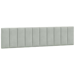 VidaXL 374689 tête de lit et pied de lit Gris clair