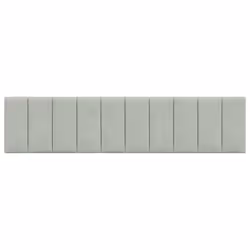 VidaXL 374689 tête de lit et pied de lit Gris clair - Vue supplémentaire 5
