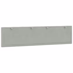 VidaXL 374689 tête de lit et pied de lit Gris clair - Vue supplémentaire 7
