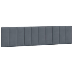 VidaXL 374690 tête de lit et pied de lit Gris foncé