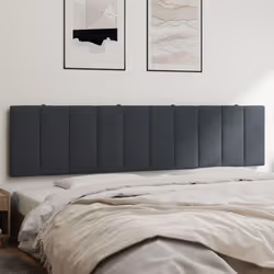 VidaXL 374690 tête de lit et pied de lit Gris foncé