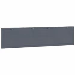 VidaXL 374690 tête de lit et pied de lit Gris foncé - Vue supplémentaire 7