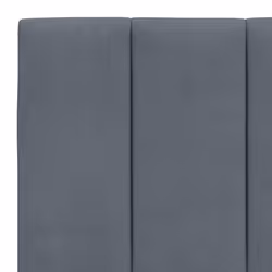 VidaXL 374690 tête de lit et pied de lit Gris foncé - Vue supplémentaire 8