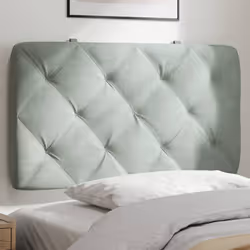 VidaXL 374702 tête de lit et pied de lit Gris clair