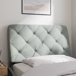VidaXL 374702 tête de lit et pied de lit Gris clair