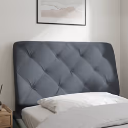 VidaXL 374703 tête de lit et pied de lit Gris foncé