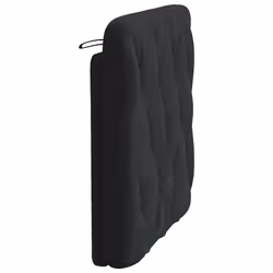 VidaXL 374704 tête de lit et pied de lit Noir - Vue supplémentaire 6