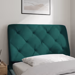 VidaXL 374705 tête de lit et pied de lit Vert foncé