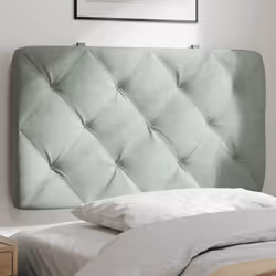 VidaXL 374708 tête de lit et pied de lit Gris clair