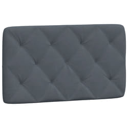VidaXL 374709 tête de lit et pied de lit Gris foncé