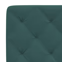 VidaXL 374711 tête de lit et pied de lit Vert foncé - Vue supplémentaire 8