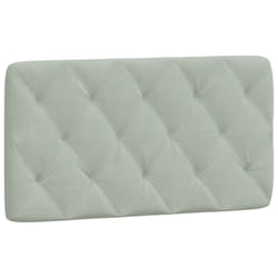 VidaXL 374714 tête de lit et pied de lit Gris clair