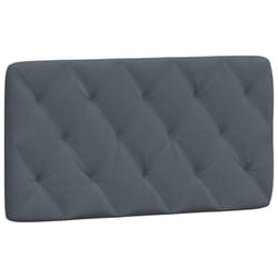 VidaXL 374715 tête de lit et pied de lit Gris foncé
