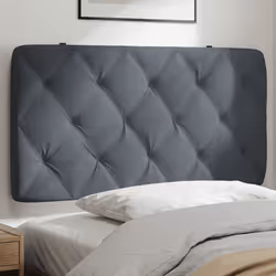 VidaXL 374715 tête de lit et pied de lit Gris foncé