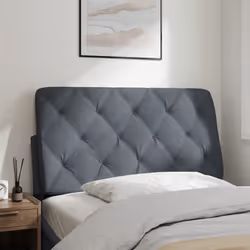VidaXL 374715 tête de lit et pied de lit Gris foncé