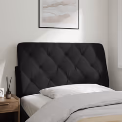 VidaXL 374716 tête de lit et pied de lit Noir