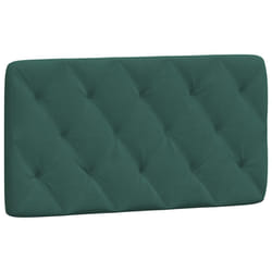 VidaXL 374717 tête de lit et pied de lit Vert foncé