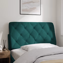 VidaXL 374717 tête de lit et pied de lit Vert foncé