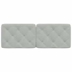 VidaXL 374720 tête de lit et pied de lit Gris clair - Vue supplémentaire 5