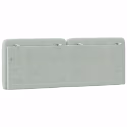 VidaXL 374720 tête de lit et pied de lit Gris clair - Vue supplémentaire 7