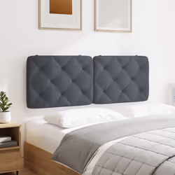 VidaXL 374721 tête de lit et pied de lit Gris foncé - Vue supplémentaire 4