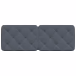 VidaXL 374721 tête de lit et pied de lit Gris foncé - Vue supplémentaire 5