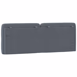 VidaXL 374721 tête de lit et pied de lit Gris foncé - Vue supplémentaire 7