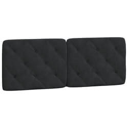 VidaXL 374722 tête de lit et pied de lit Noir