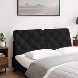 VidaXL 374722 tête de lit et pied de lit Noir