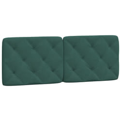 VidaXL 374723 tête de lit et pied de lit Vert foncé
