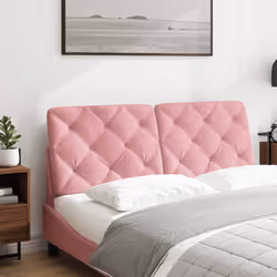 VidaXL 374725 tête de lit et pied de lit Rose