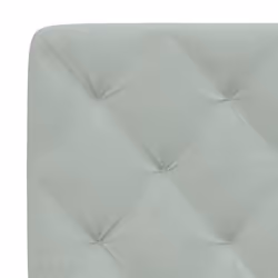 VidaXL 374727 tête de lit et pied de lit Gris clair - Vue supplémentaire 8