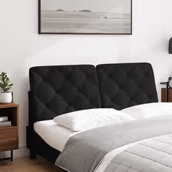 VidaXL 374729 tête de lit et pied de lit Noir