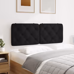 VidaXL 374729 tête de lit et pied de lit Noir - Vue supplémentaire 4