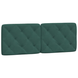 VidaXL 374730 tête de lit et pied de lit Vert foncé