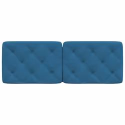 VidaXL 374731 tête de lit et pied de lit Bleu - Vue supplémentaire 5